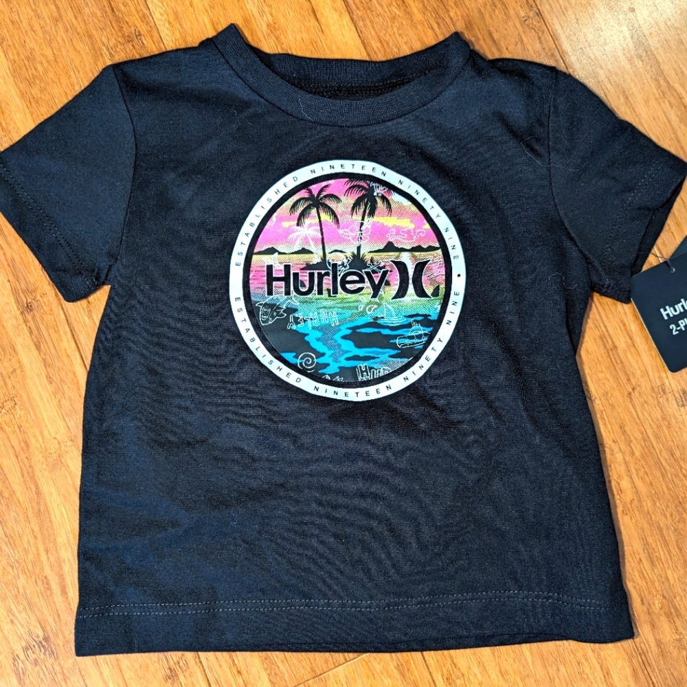 Hurley toddler girls brand new t-shirt
